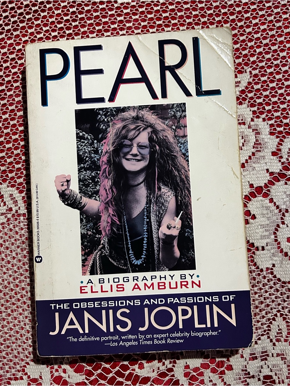 Pearl: Janis Joplin Biography Book – White Cover